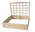 Load image into Gallery viewer, Raised Garden Bed with Trellis (4FT x 4FT x 11IN) RGB-4411-T
