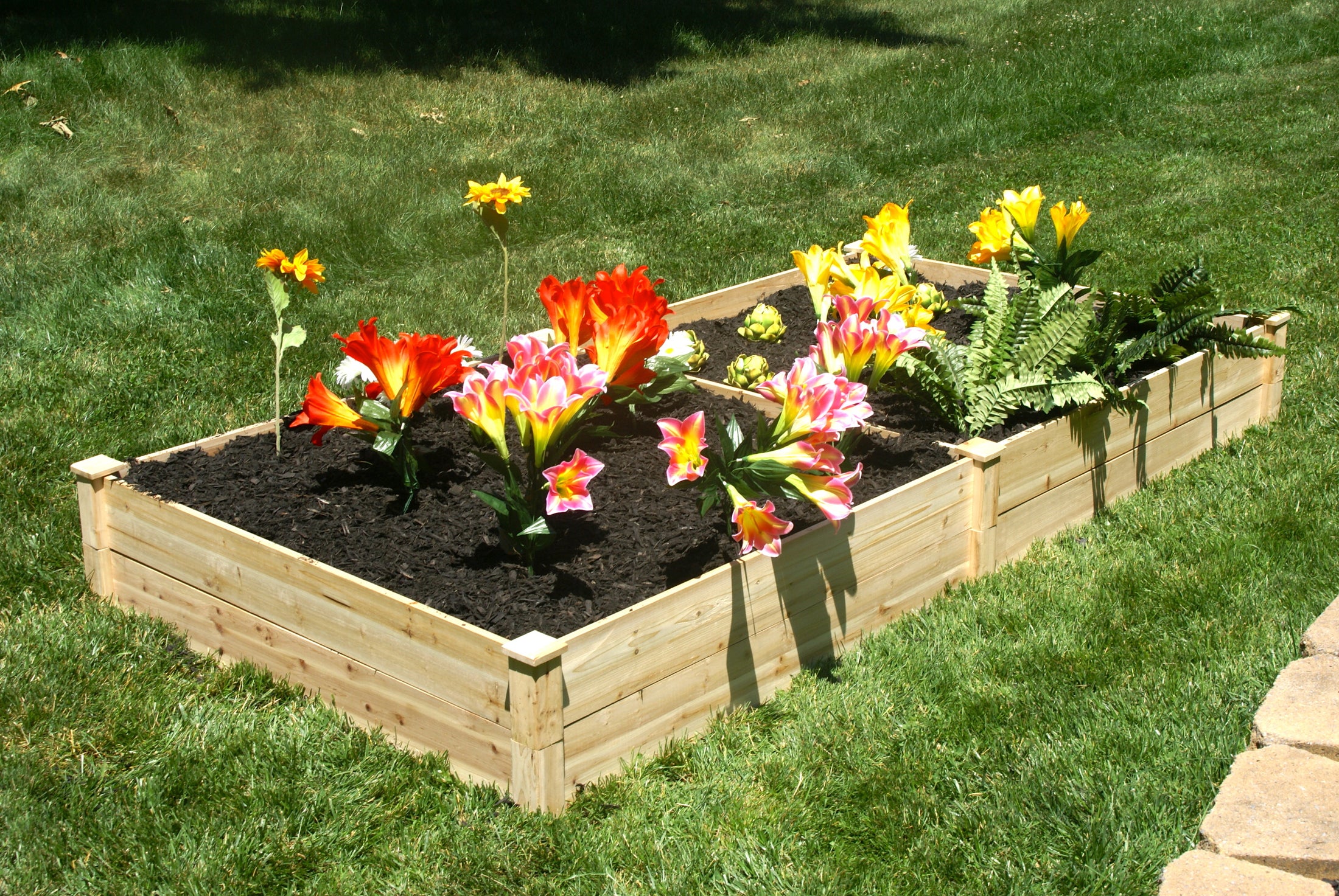 Riverstone EDEN Quick Assembly Raised Garden Bed (4FT x 8FT x 11IN)