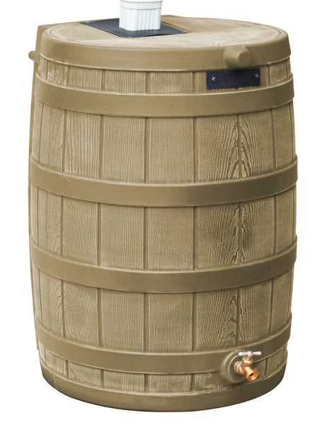 Rain Wizard 50 Gallon Rain Barrel Khaki