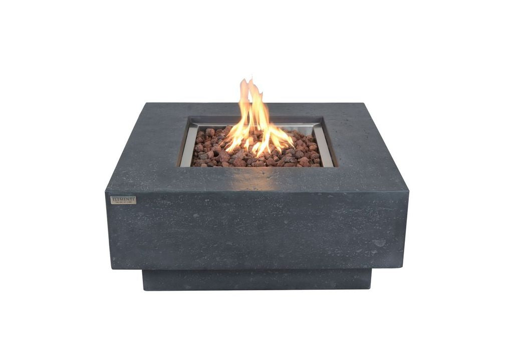 Manhattan Fire Table - Dark Grey