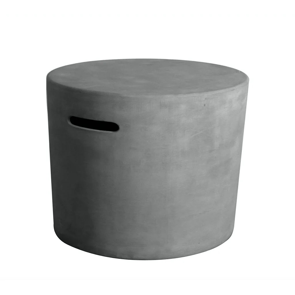 Lunar Bowl Fire Table Matched Tank Cover-20" H