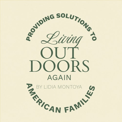 LIVING OUTDOORS AGAIN