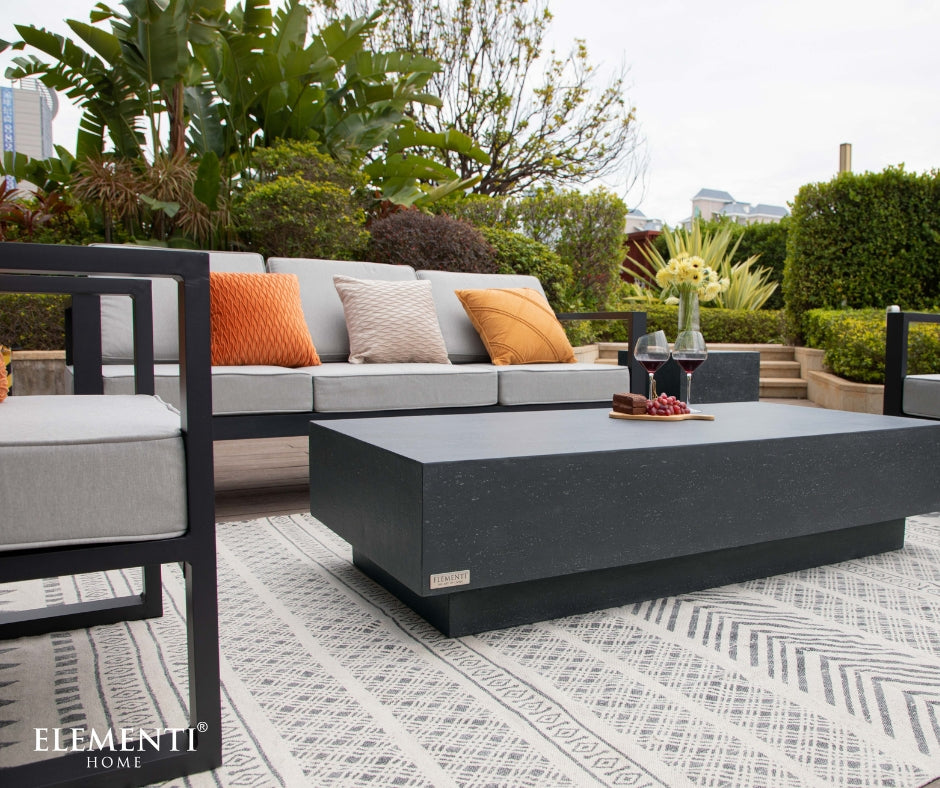 Tevere L60'GFRC Coffee Table Rectangle