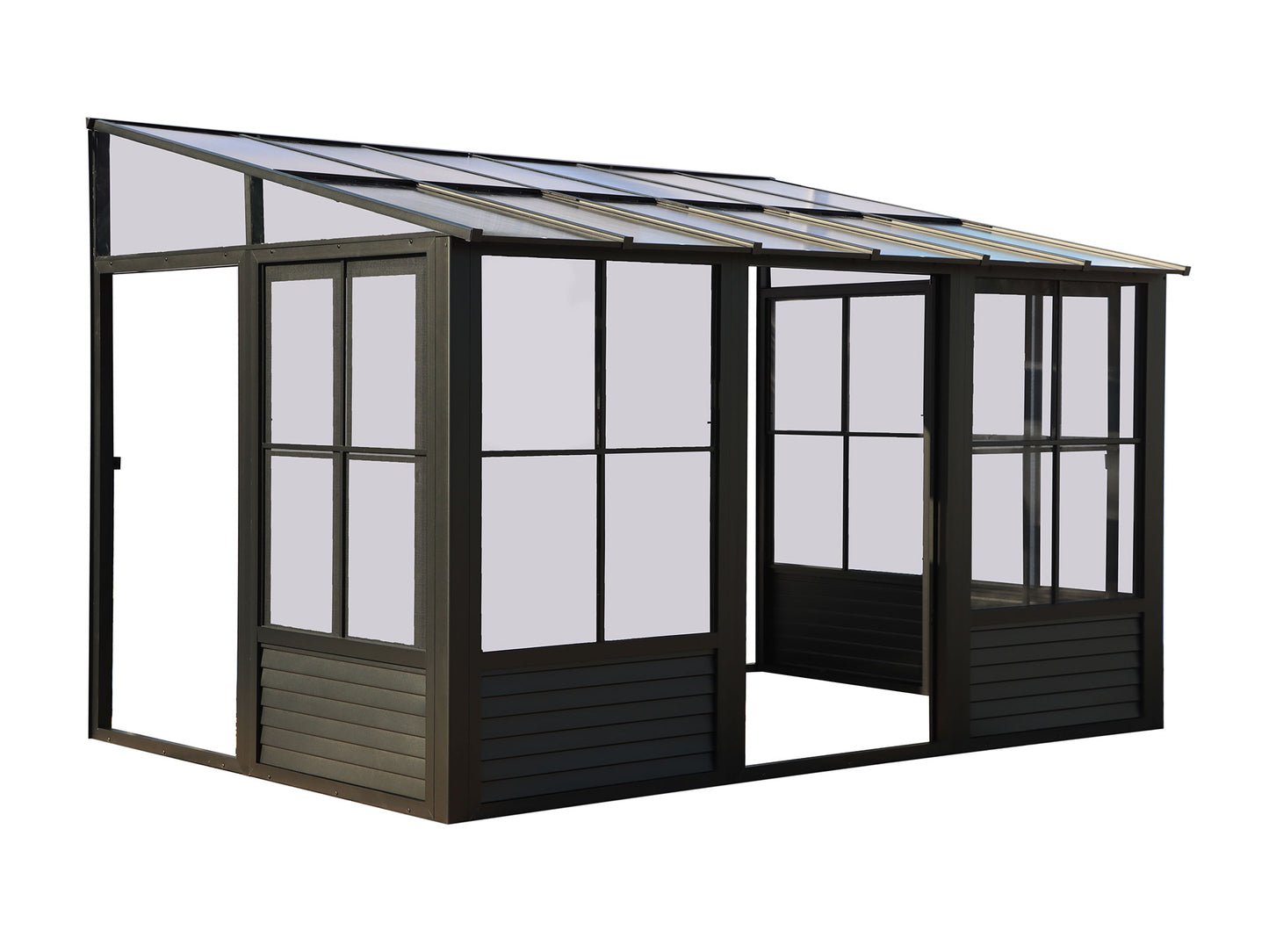 Gazebo Penguin Florence Add-A-Room 8 Ft. x 12 Ft. in Black