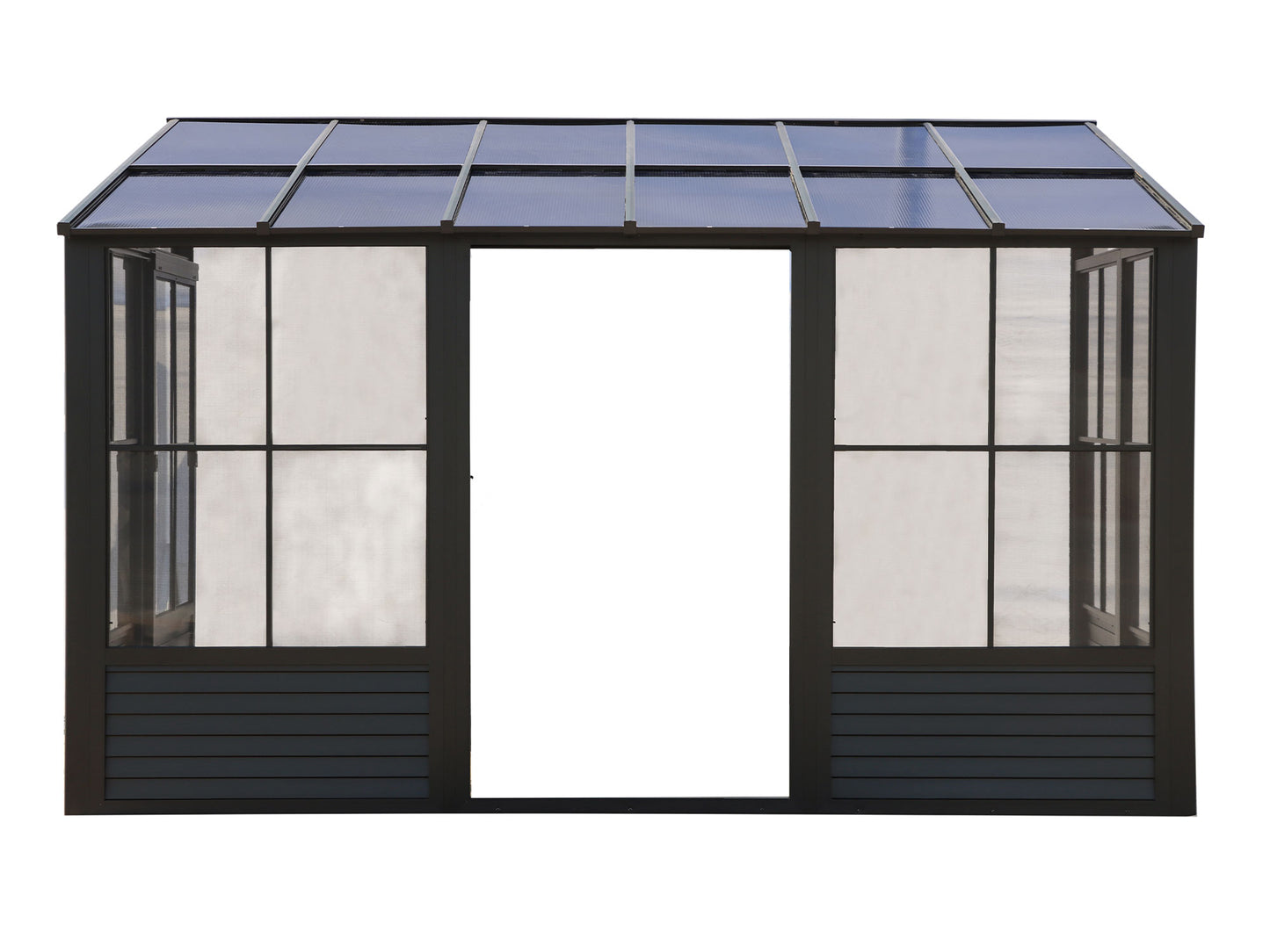 Gazebo Penguin Florence Add-A-Room 8 Ft. x 16 Ft. in Black