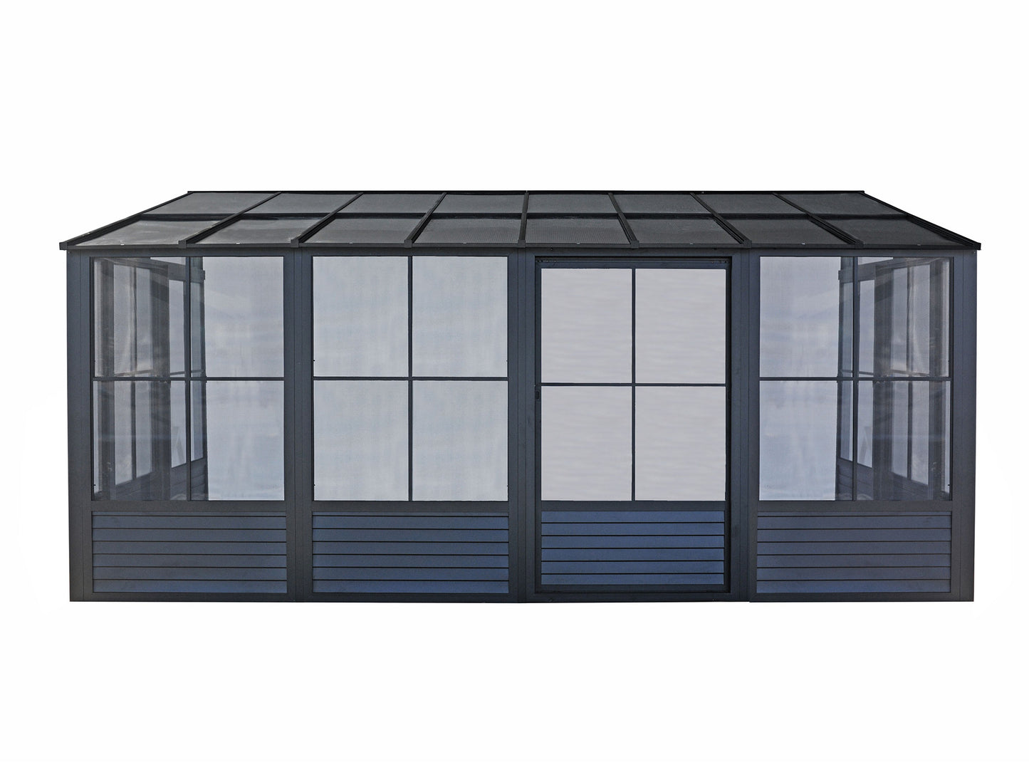 Gazebo Penguin Florence Add-A-Room 10 Ft. x 16 Ft. in Black