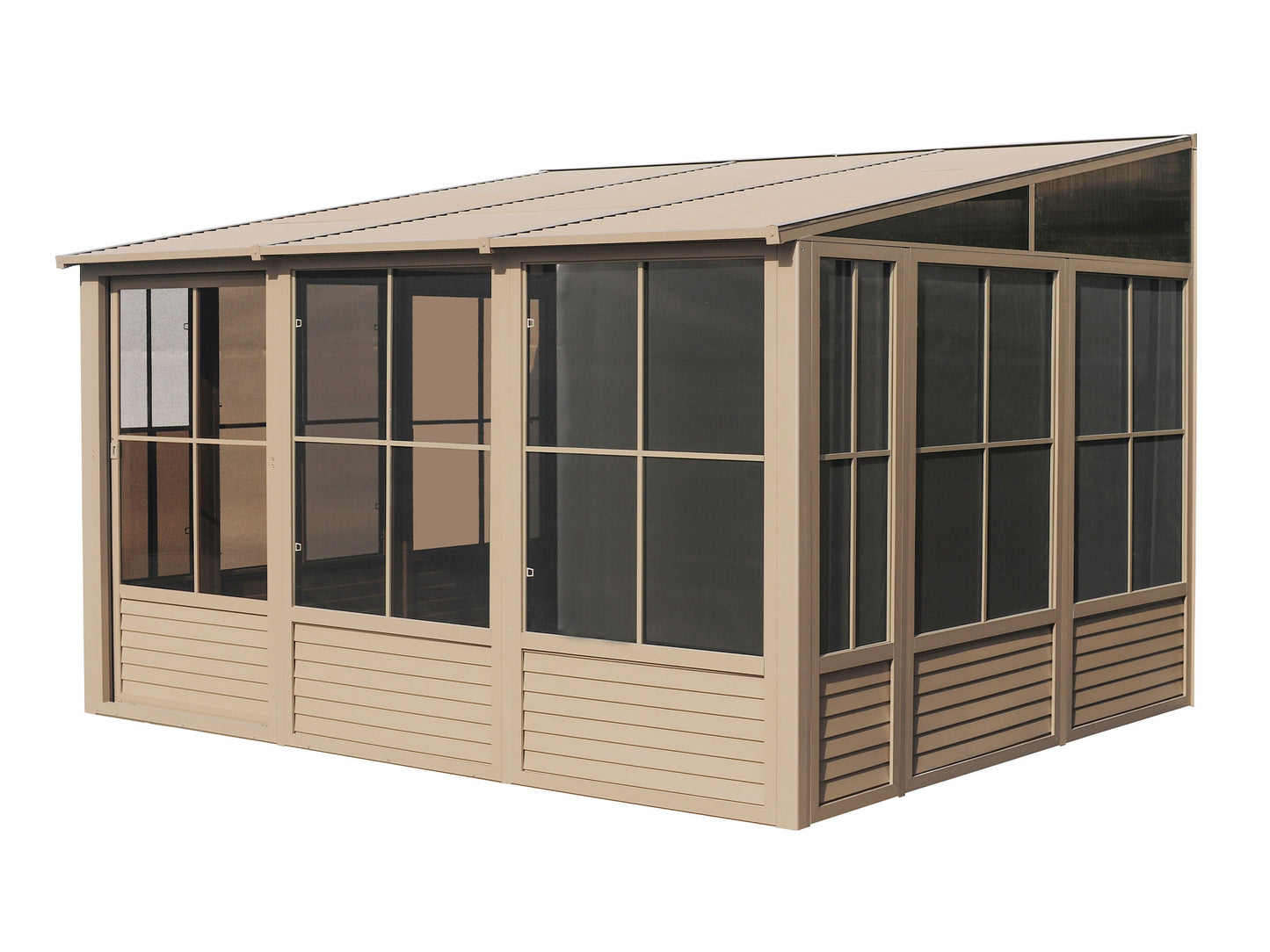 Florence Add-A-Room with Metal Roof 8 Ft. x 12 Ft. in SandW1207MR-12