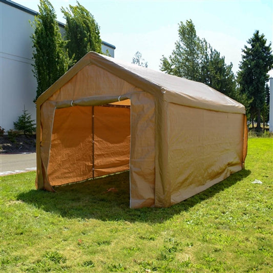 beige 10x20 heavy duty outdoor canopy