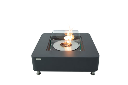 Perth Ethanol Fire Table Slate Black