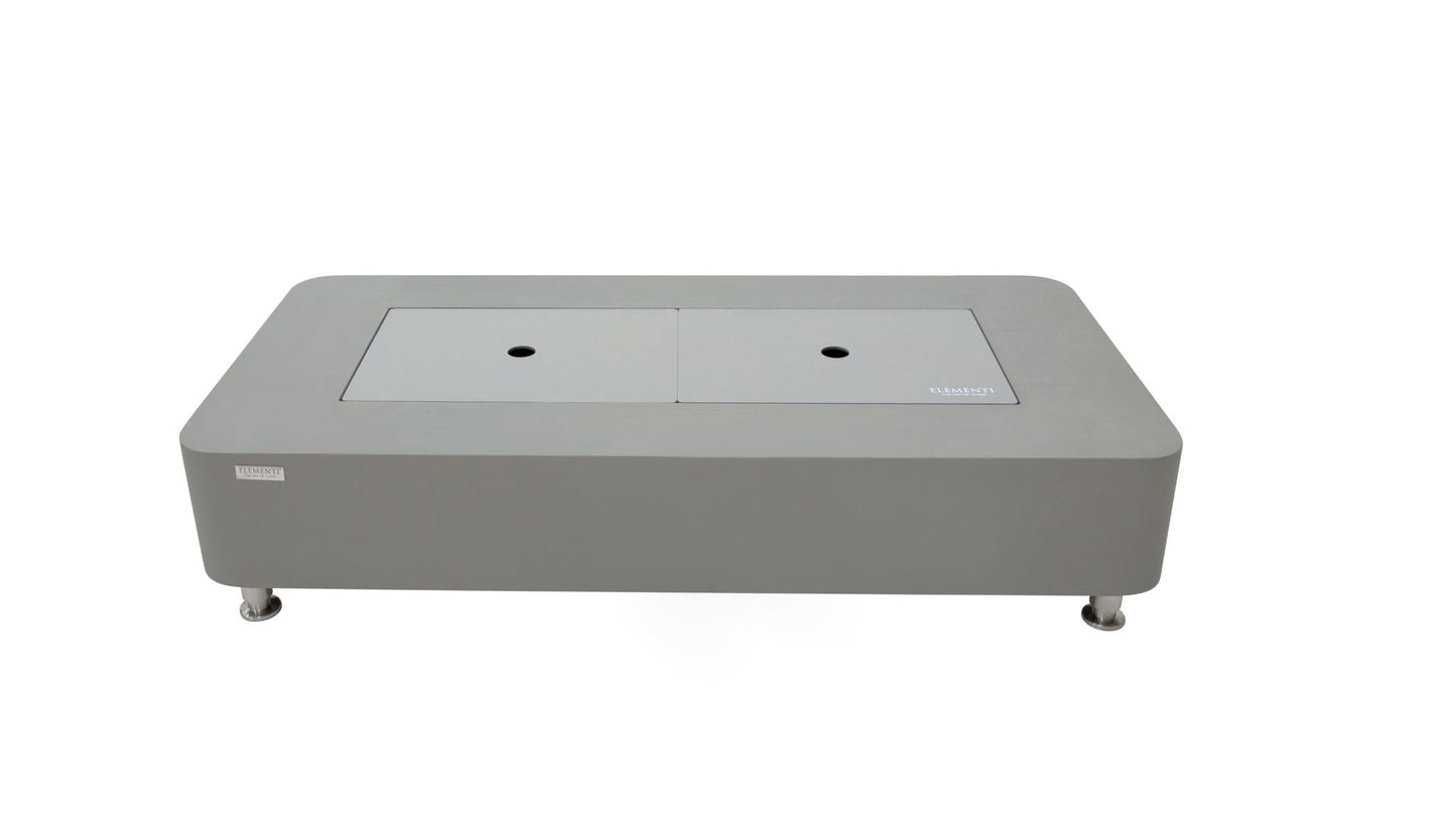 Sydney Concrete Ethanol Fire Table Space Gray