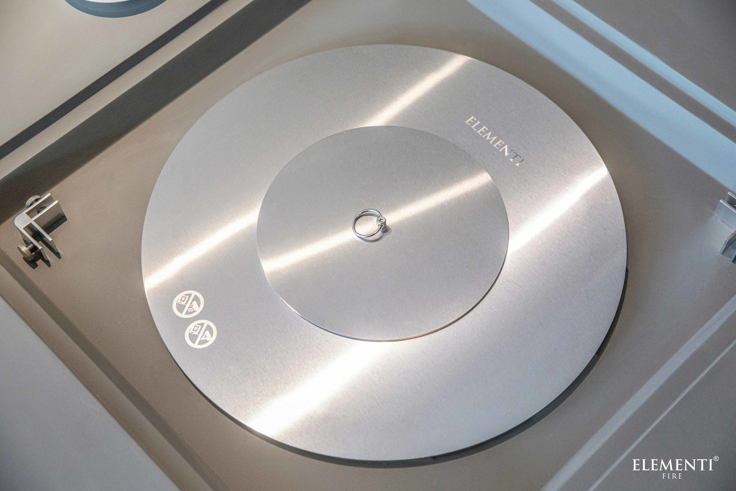 Perth Ethanol Fire Table Space Grey