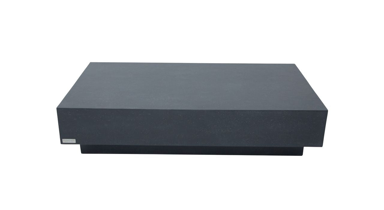 Tevere 60" Rectangular Concrete Coffee Table Large