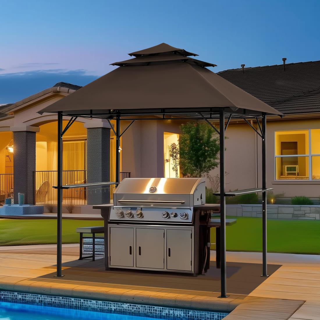 Pamapic Grill Gazebo 8x5ft