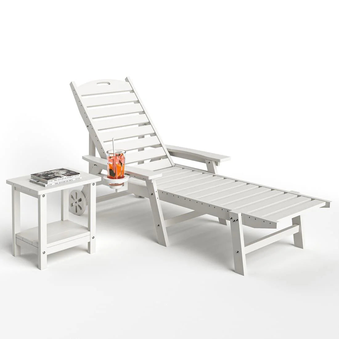 Pamapic Chaise Lounge & Coffee Table Set