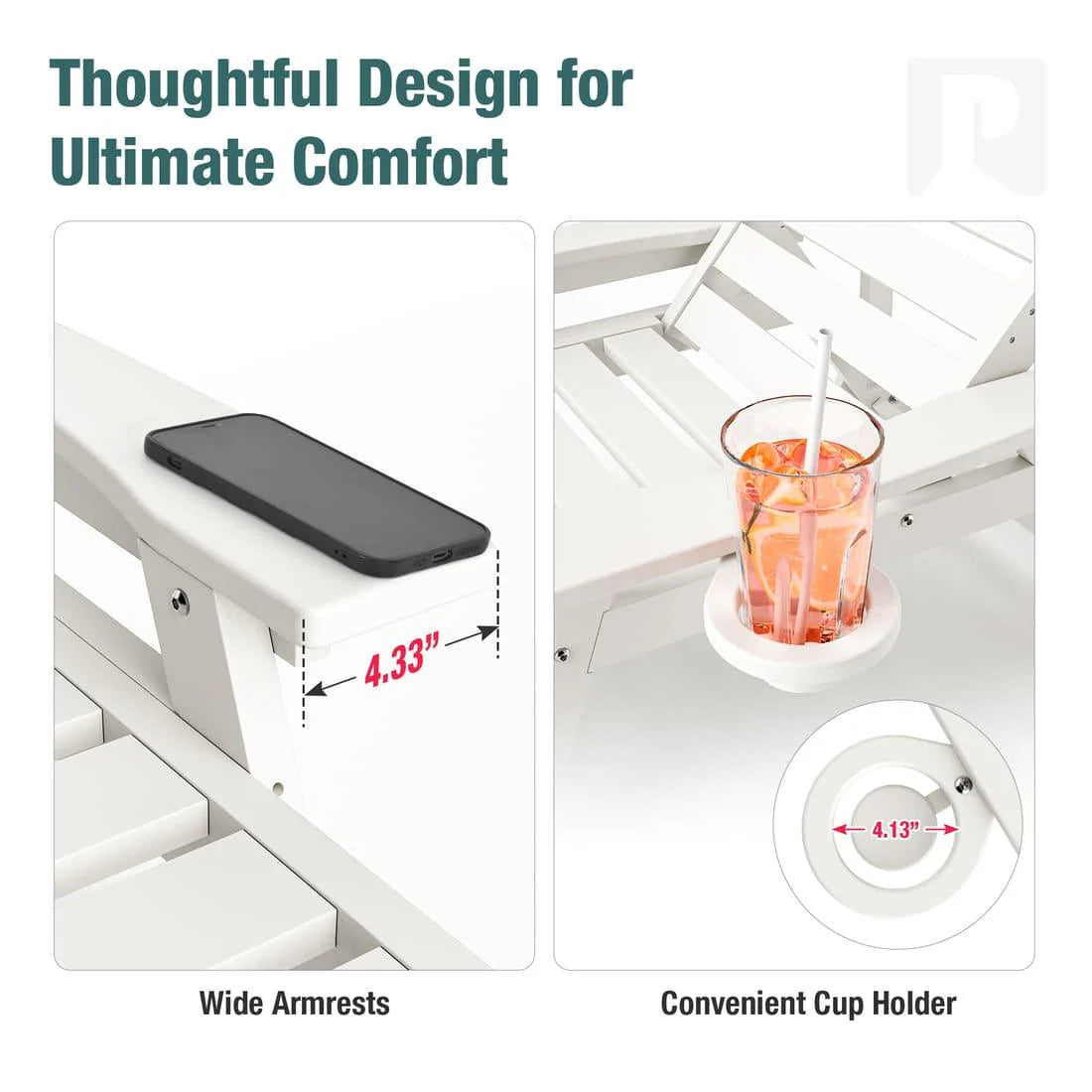 Pamapic Chaise Lounge & Coffee Table Set