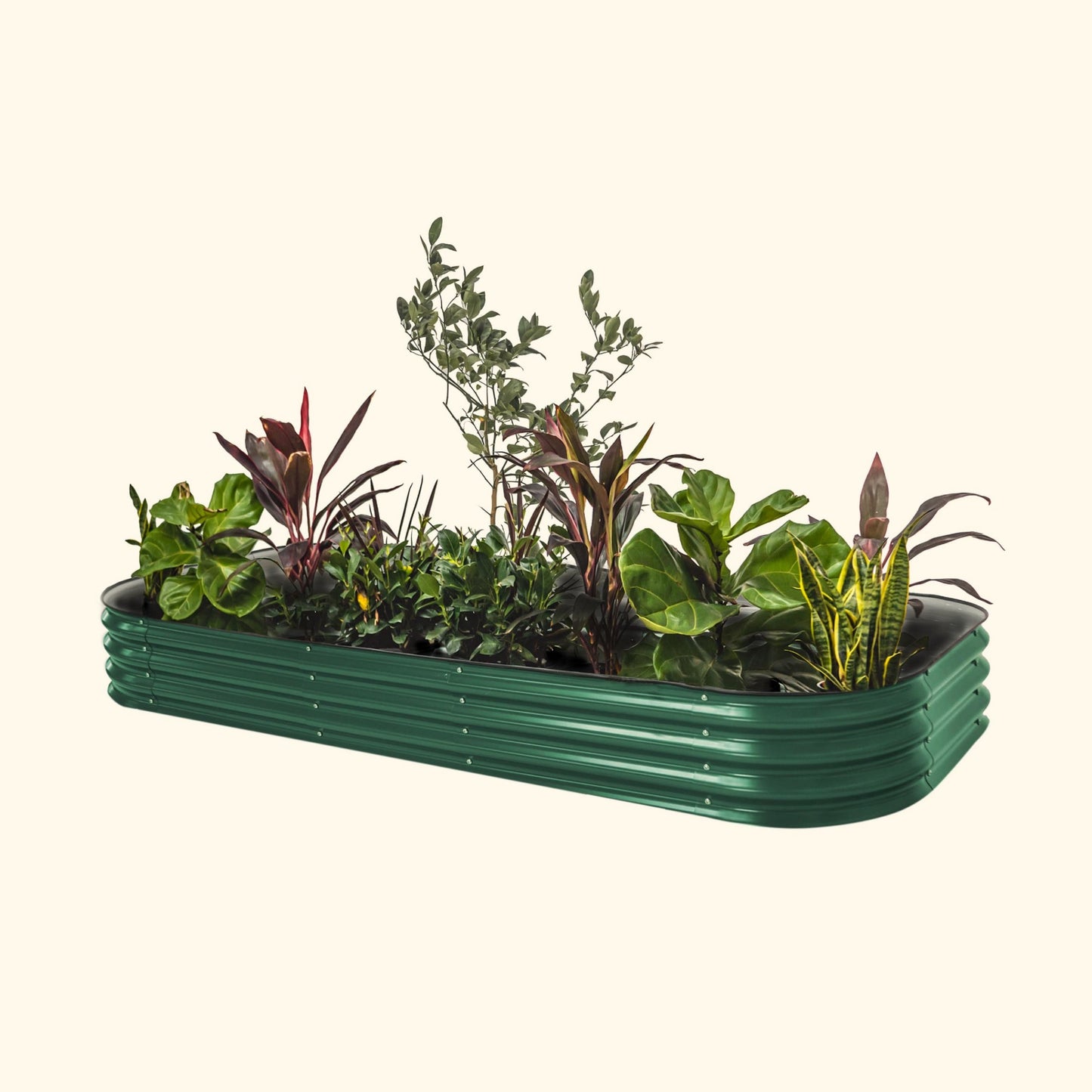 Vego 11" Tall 9 In 1 Modular Metal Raised Garden Bed Kit