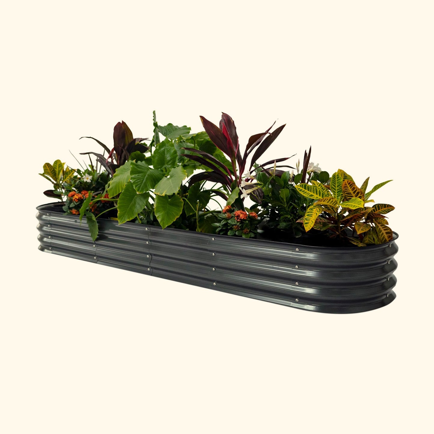 Vego 11" Tall 9 In 1 Modular Metal Raised Garden Bed Kit