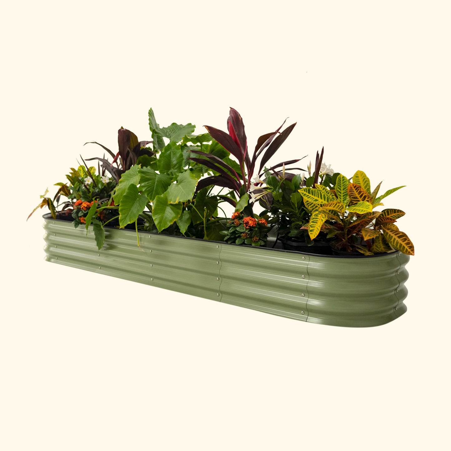 Vego 11" Tall 9 In 1 Modular Metal Raised Garden Bed Kit