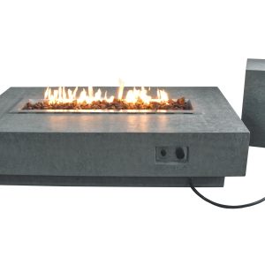 Elementi Hampton Fire Table OFG139LG Outdoor Surplus USA