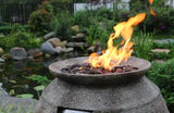 Modeno Pompeii Concrete Fire Pit Outdoor Surplus USA