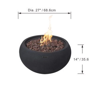 Modeno York Fire Bowl OFG115 Outdoor Surplus USA
